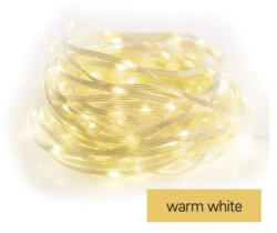 EMOS LED drop 12m kültéri és beltéri meleg fehér időzítő D3AW15 karácsonyi fényfüzér (EMOS-D3AW15)