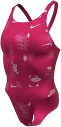 Nike HydraStrong Multi Print Fastback One Piece - Rush Pink