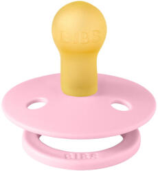 BIBS játszócumi - Colour natúr kaucsuk 0-6 hó babarózsaszín 1 db tasakban - vitalcafe