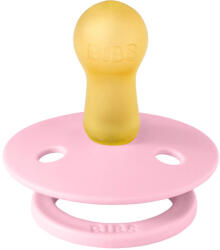 BIBS játszócumi - Colour natúr kaucsuk 6-18 hó babarózsaszín 1 db tasakban - vitalcafe