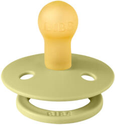 BIBS játszócumi - Colour natúr kaucsuk 6-18 hó szénazöld 1 db tasakban - vitalcafe