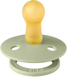 BIBS játszócumi - Colour natúr kaucsuk 6-18 hó zsálya 1 db tasakban - vitalcafe