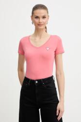Guess t-shirt rózsaszín, W2YI45 J1314 - rózsaszín M