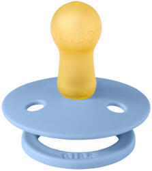 BIBS játszócumi - Colour natúr kaucsuk 6-18 hó égkék 1 db tasakban - vitalcafe