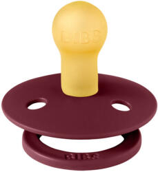 BIBS játszócumi - Colour natúr kaucsuk 0-6 hó bodzabogyó 1 db tasakban - vitalcafe