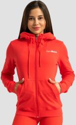 GymBeam Дамски суичър с цип Limitless Hot Red S