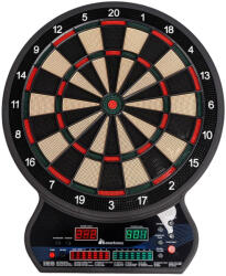 METEOR LED elektromos darts tábla fekete