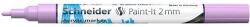Schneider Akril marker, 2 mm, SCHNEIDER "Paint-It 310", pasztell-lila (120128) - mystock