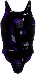 Nike HydraStrong Multi Print Fastback One Piece - Black/Purple