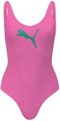 PUMA Бански костюм Puma Women's One Piece Swimsuit - Fluo Pink