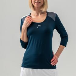 HEAD Тениска HEAD CLUB 3 Quarter Sleeve T-Shirt Women - Dark Blue