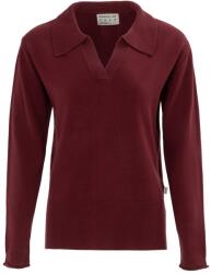 SoulCal Пуловер SoulCal Cal Women Long Sleeve Polo Jumper - Burgandy