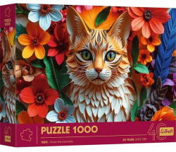 Trefl 1000 db-os puzzle Macska 40 Éves Jubileumi kiadás (40040) (40040)