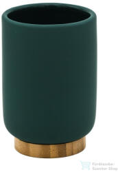 Sapho FANCY álló fogkefetartó, sötét zöld (2126105) (2126105)