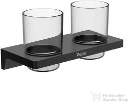 Wellis Mamba fekete dupla pohártartó WE00113 (WE00113)