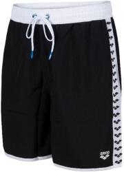 arena Icons Unisex Bermuda Team Stripe - Black White