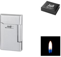 WinJet Premium „Stein Chrom Linien tűzköves szivargyújtó króm színű (A-310014)