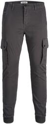 JACK & JONES Панталони Jack and Jones Men's Cuffed Cargo Trousers - Asphalt