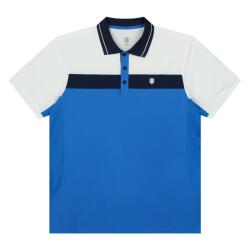 K Swiss Мъжка блуза с яка K Swiss Core Training Polo Shirt Mens - French Blue