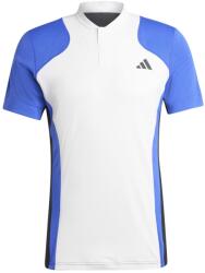 adidas Мъжка блуза с яка adidas Tennis Pro HEAT. RDY FreeLift Polo Shirt Mens - Wht/Blu/Blk
