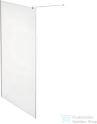 Laufen PRO 140 cm-es Walk-in zuhanyfal átlátszó üveggel, króm színű profillal és merevítővel, H2609530040001 (H2609530040001)