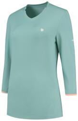 K Swiss Тениска K Swiss Women's Long-Sleeve Performance T-Shirt - Nile Blue