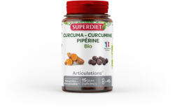 Superdiet kurkuma feketebors kapszula az ízületek támogatására vegán 45 db - biogo