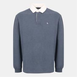 Jack Wills Блуза с яка Jack Wills Men's Cotton Long Sleeve Rugby Polo Shirt - Faded Indigo