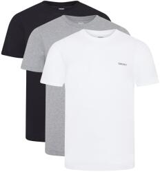 DKNY Тениска DKNY DKNY Mens 3 Pack Short Sleeve T-Shirts Giants - Blk/Wht/Gry