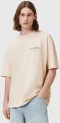 AllSaints pamut póló UNDERGROUND - bézs XL - answear - 29 990 Ft