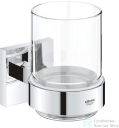 Grohe START CUBE fali fogkefetartó pohár, króm 41097000 (41097000)