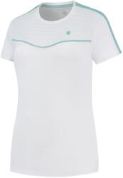 K Swiss Тениска K Swiss Women's Hypercourt RNTp2 Short Sleeve Performance T-Shirt - White