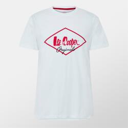 Lee Cooper Мъжка тениска Lee Cooper Logo T Shirt Mens - White