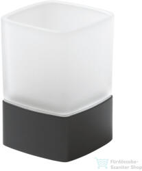 Sapho GEDY LOUNGE pohár, matt fekete (549814) (549814)