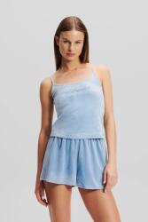 Karl Lagerfeld bársony felső - kék XS