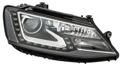 VW Jetta 2011-2014 - Fényszóró D3S/H7+LED napp. f. , jobb HELLA