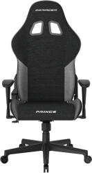 DXRacer PRINCE játékfotel fekete-szürke, szövet