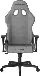 DXRacer PRINCE gamer szék, szürke, szövet