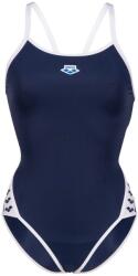 arena Дамски бански костюм Arena Womens Icons Solid Super Fly Back Swimsuit - Navy/White
