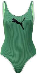 PUMA Бански костюм Puma Women's Rib One Piece Swimsuit - Green Combo