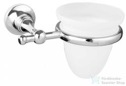 Bugnatese COMPLEMENTI Fali pohártartó matt üveg betéttel króm színben 24802 (24802CR)