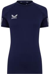 Castore Дамска тениска Castore AMC Performance T-Shirt Womens - Navy/White