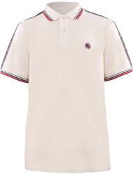 Pretty Green Блуза с яка Pretty Green Men's Eclipse Tape Short-Sleeve Polo Shirt - White
