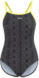Slazenger Бански костюм Slazenger Women's Slaz All Over One Piece Swimsuit - Black/Green