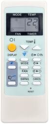 înlocuitoare AERMEC CRMC-A698JBEZ, GLL10M, GLL10R, GLL20R, GLL20, GLL20R, GLL20N - telecomandă înlocuitoare