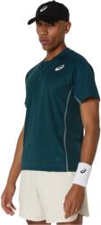 Asics Мъжка блуза с яка Asics Match Polo T-Shirt Mens - Saxon Green