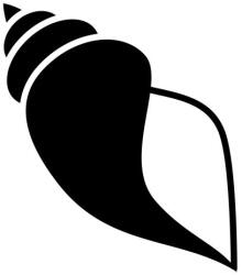  Autós matrica kagyló tenger