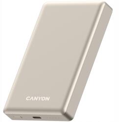 CANYON Powerbank 10000 mAh Pd 20W slim Magsafe Canyon OnPower 510 bézs (CNS-CPB510BE)