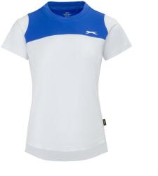 Slazenger Дамска тениска Slazenger Court Tee Womens - Blue/White