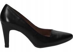 Wonders M-4250-es Fekete Bőr Magassarkú Cipő 38-as Méretben (M-4250)